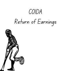 COIDA return of earnings