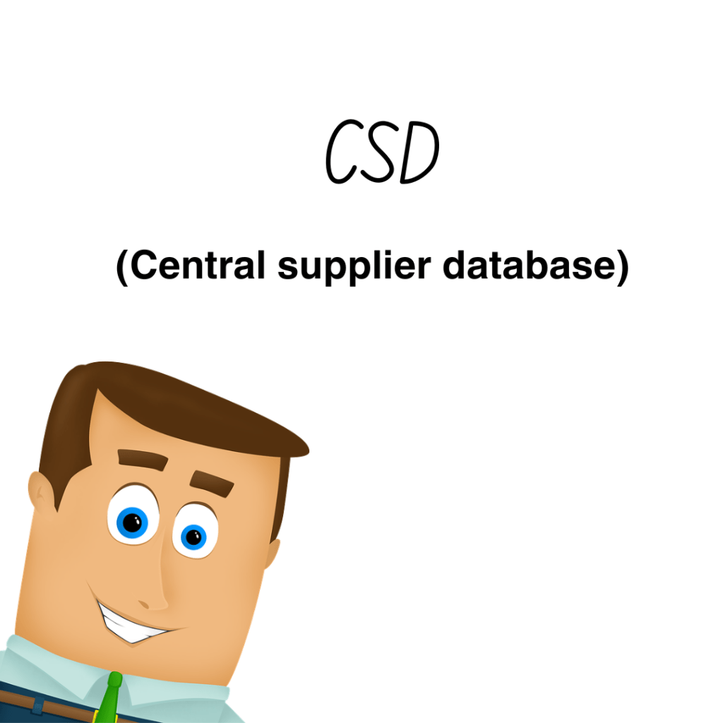 Central supplier database
