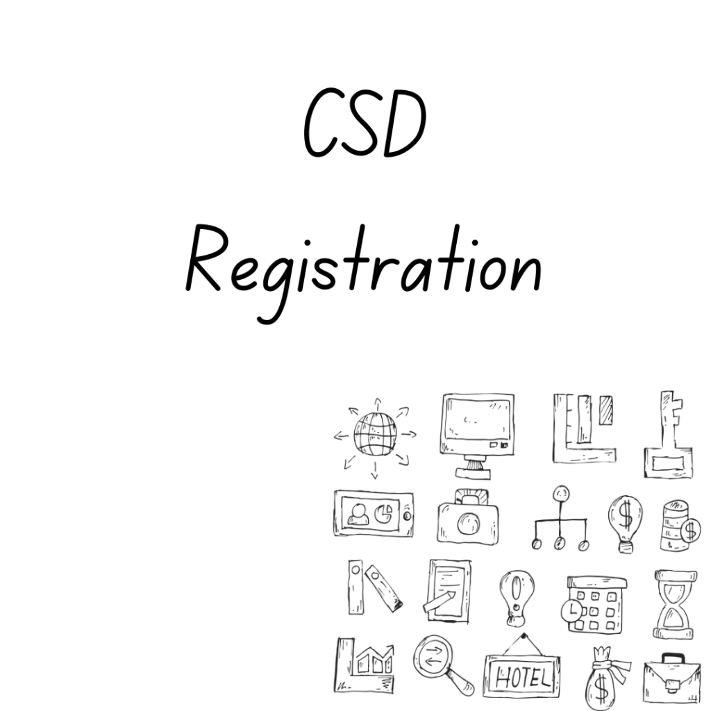 CSD Registration