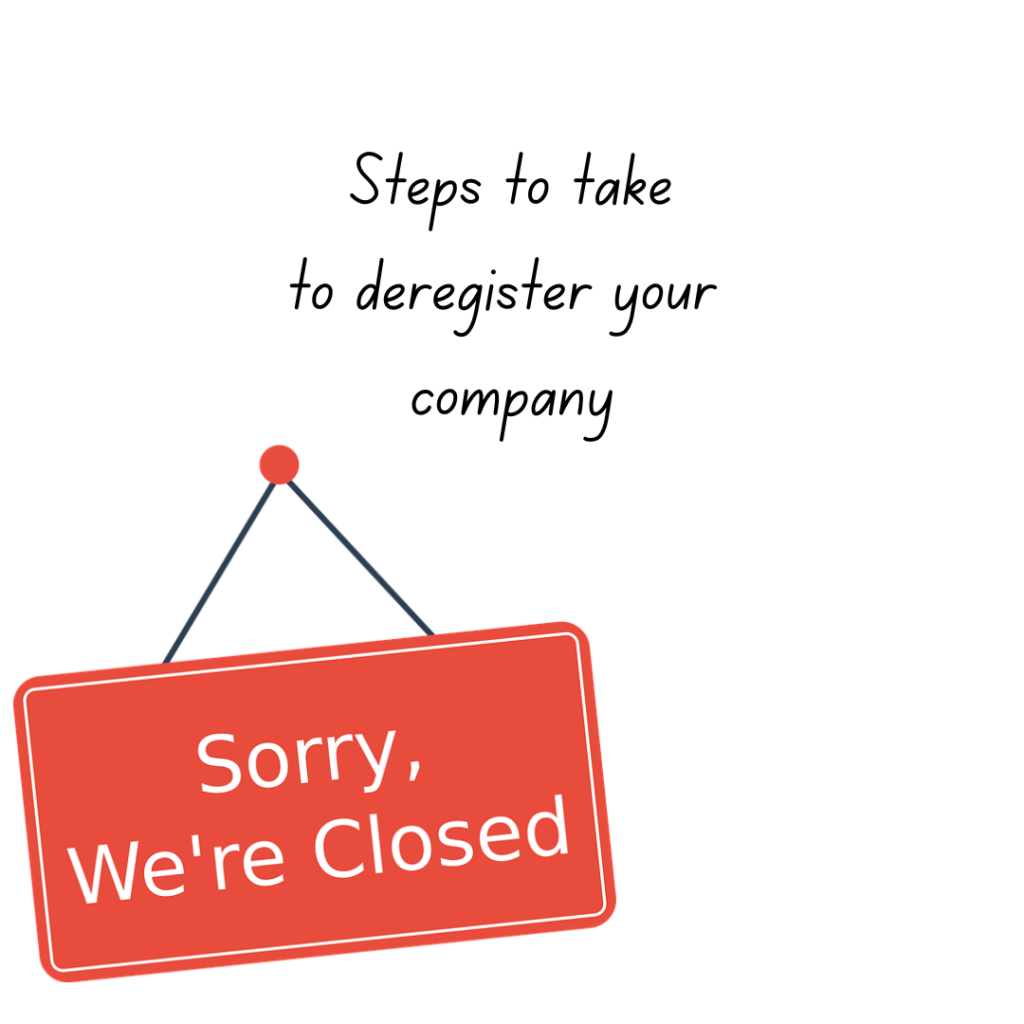 steps to take to deregister your business
