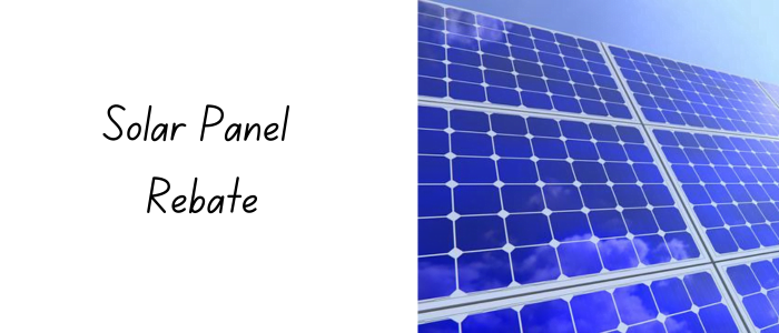 solar panel tax rebate