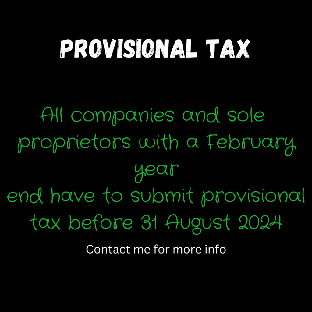 provisional tax
