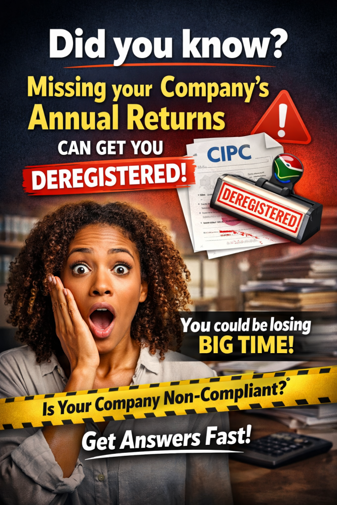 Outstanding annual returns check for South African companies