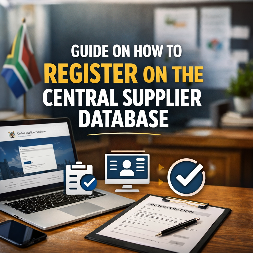 Central Supplier Database registration