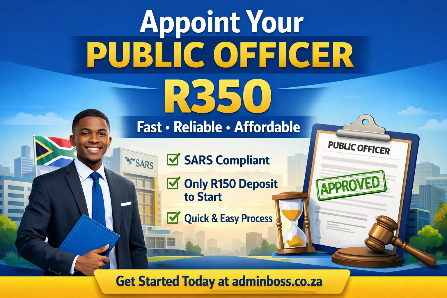 SARS Tax Registration Services South Africa - Admin Boss