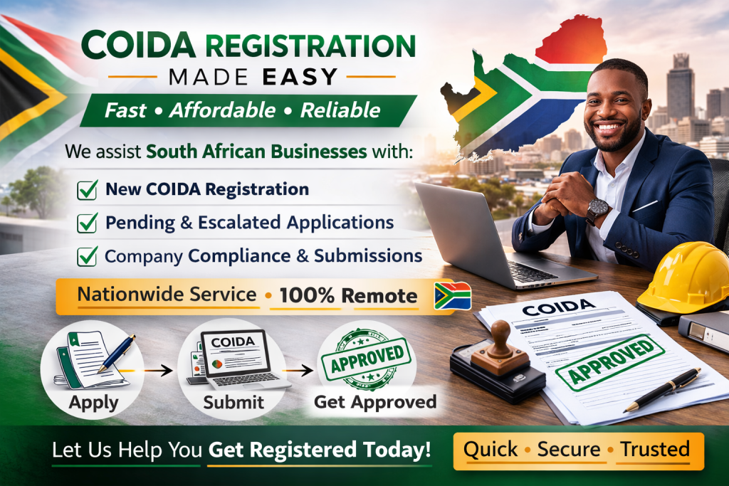 COIDA registration South Africa
