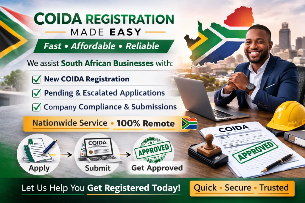 COIDA registration South Africa