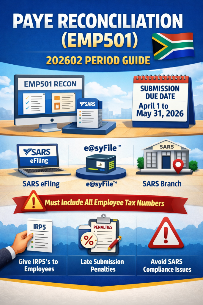 PAYE reconciliation 202602