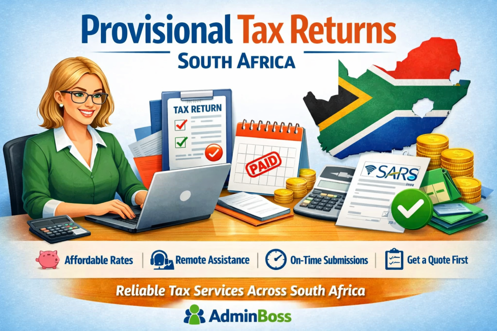 provisional tax return south africa