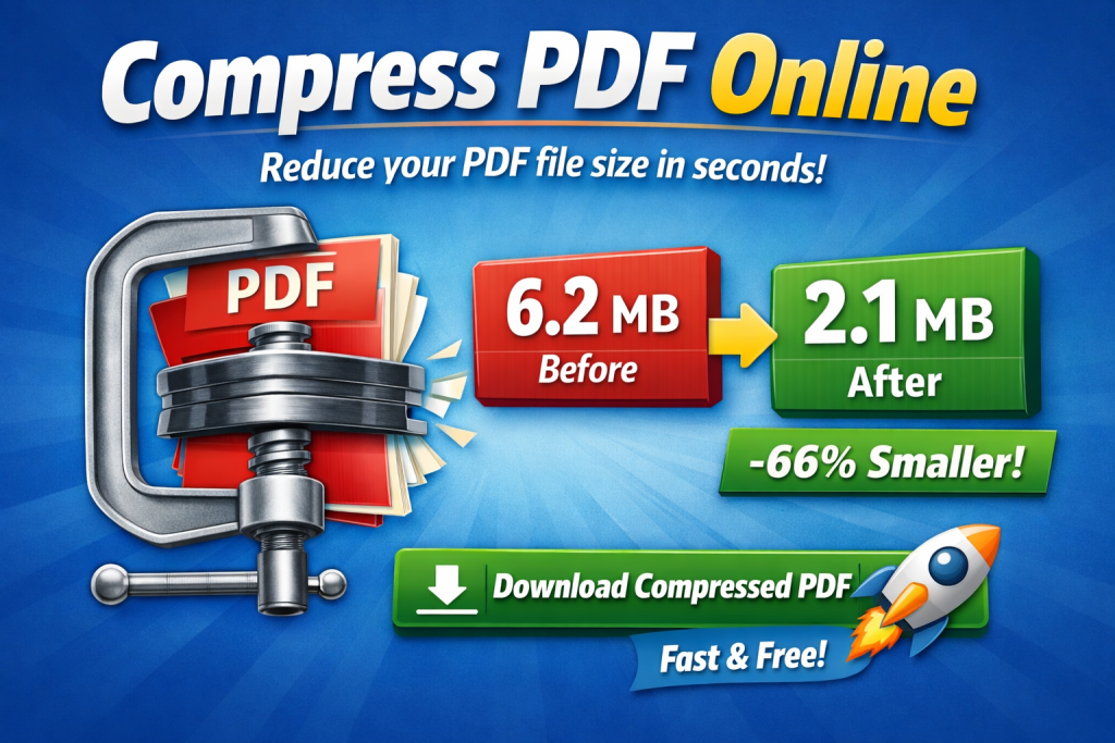 Free PDF Compressor – Reduce PDF File Size Online