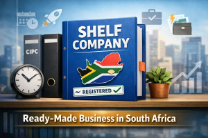 Shelf company South Africa ready-made business registration concept