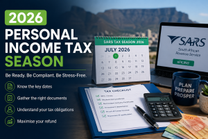 2026 personal income tax season South Africa SARS filing calendar with tax checklist and calculator