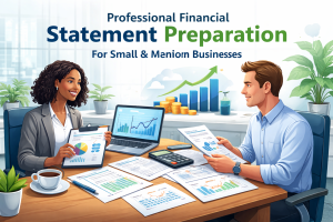 Professional financial statement preparation service for small and medium businesses in South Africa