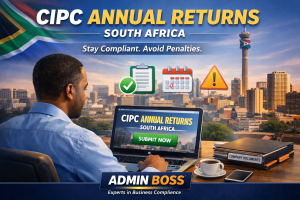 CIPC annual returns filing in South Africa to keep a company compliant and avoid penalties