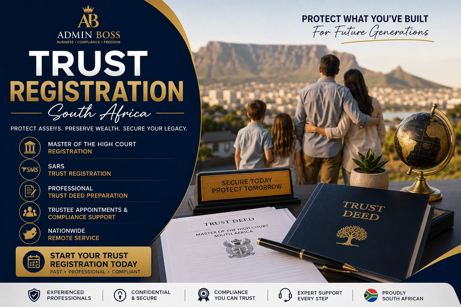Protect Your Legacy with Trust Registration in South Africa by AdminBoss