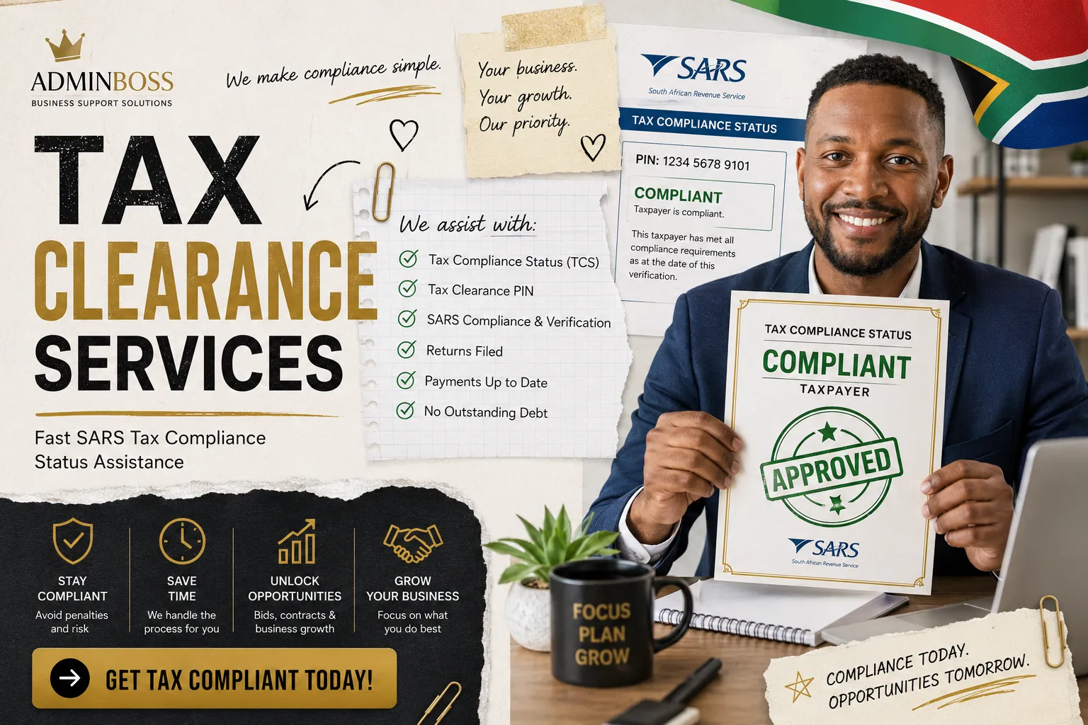SARS Tax Compliance Services South Africa